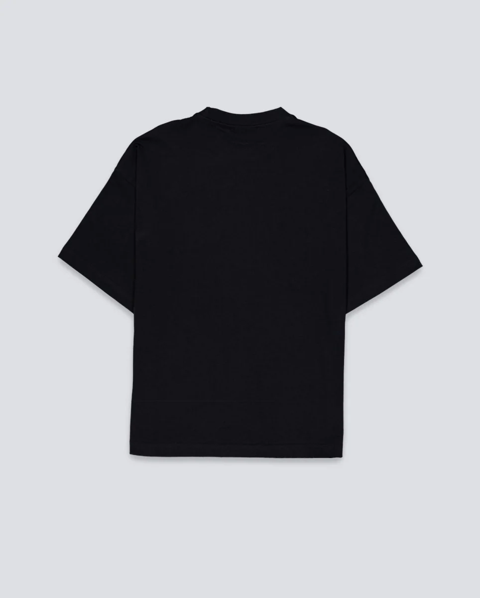 Camiseta Wasted Paris Yard Boxy Negro Unisex - Image 3