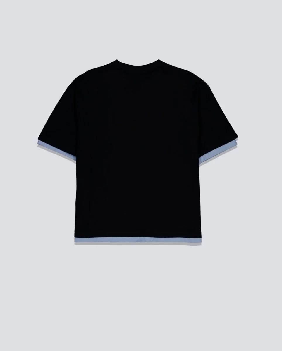 Camiseta Wasted Paris Yard T-Nine Negro Unisex - Image 2