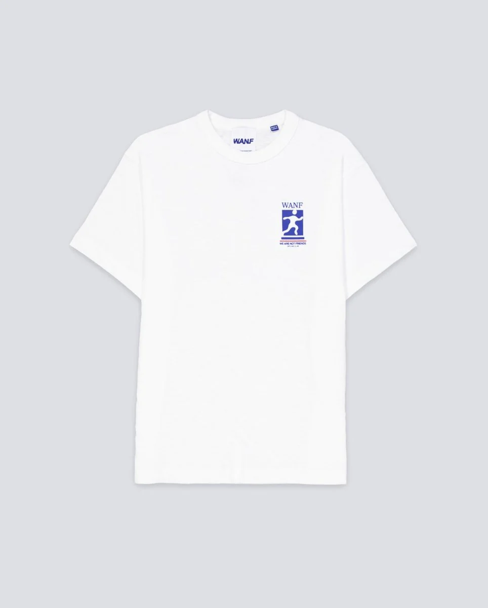 Camiseta We Are Not Friends Ready To Sport Blanco Unisex
