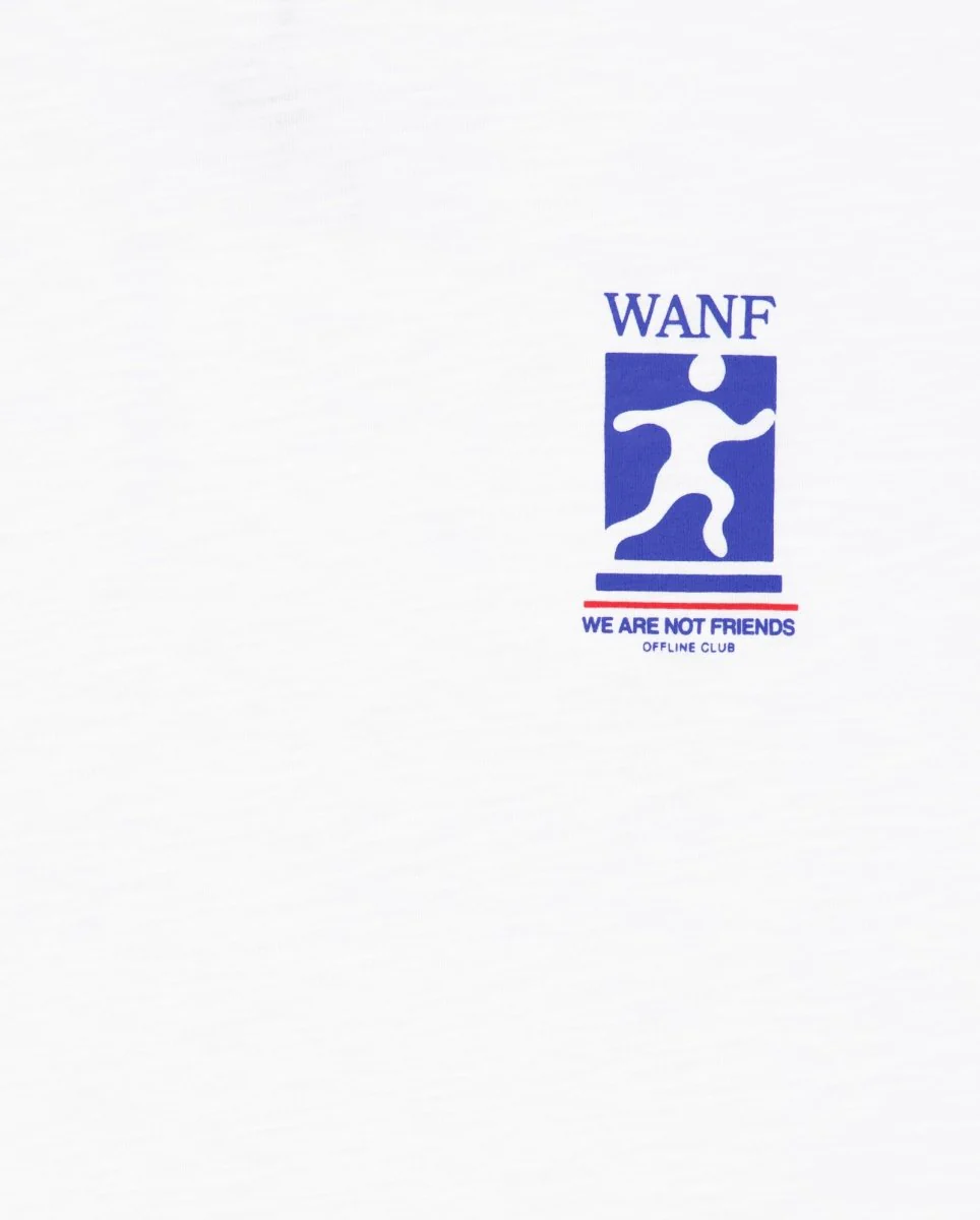 Camiseta We Are Not Friends Ready To Sport Blanco Unisex - Image 2