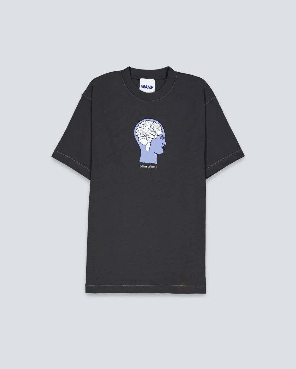 Camiseta We Are Not Friends Thoughts Gris Unisex