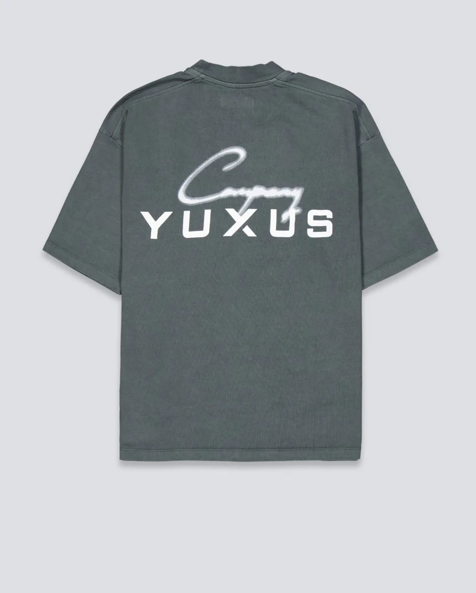 Camiseta Yuxus Bay Patterns Gris Unisex - Image 5