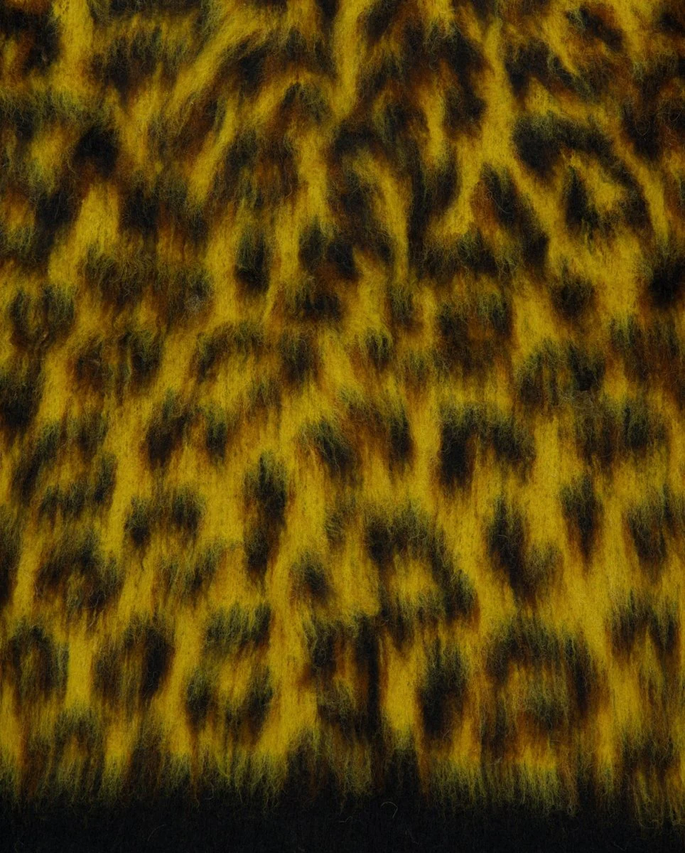 Cárdigan Obey Patron Leopard Hombre - Image 4