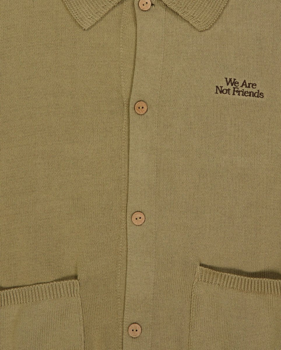Cardigan We Are Not Friends Cardigan Beige Unisex - Image 2