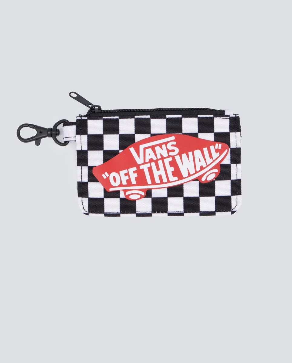 Cartera Vans Off The Wall Checkerboard Negro Y Blanco Unisex