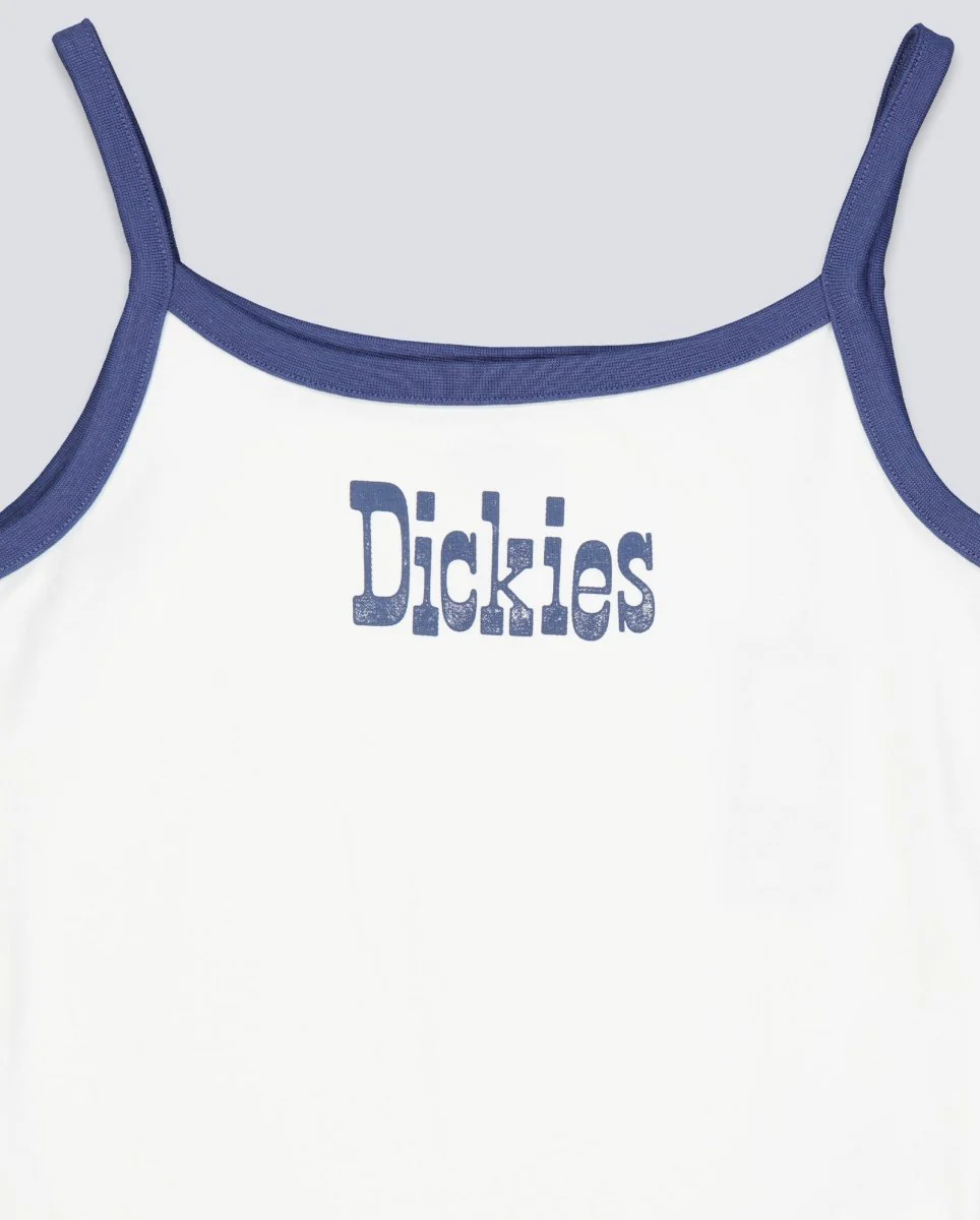 Top De Tirantes Dickies Vernal Blanco Mujer - Image 5