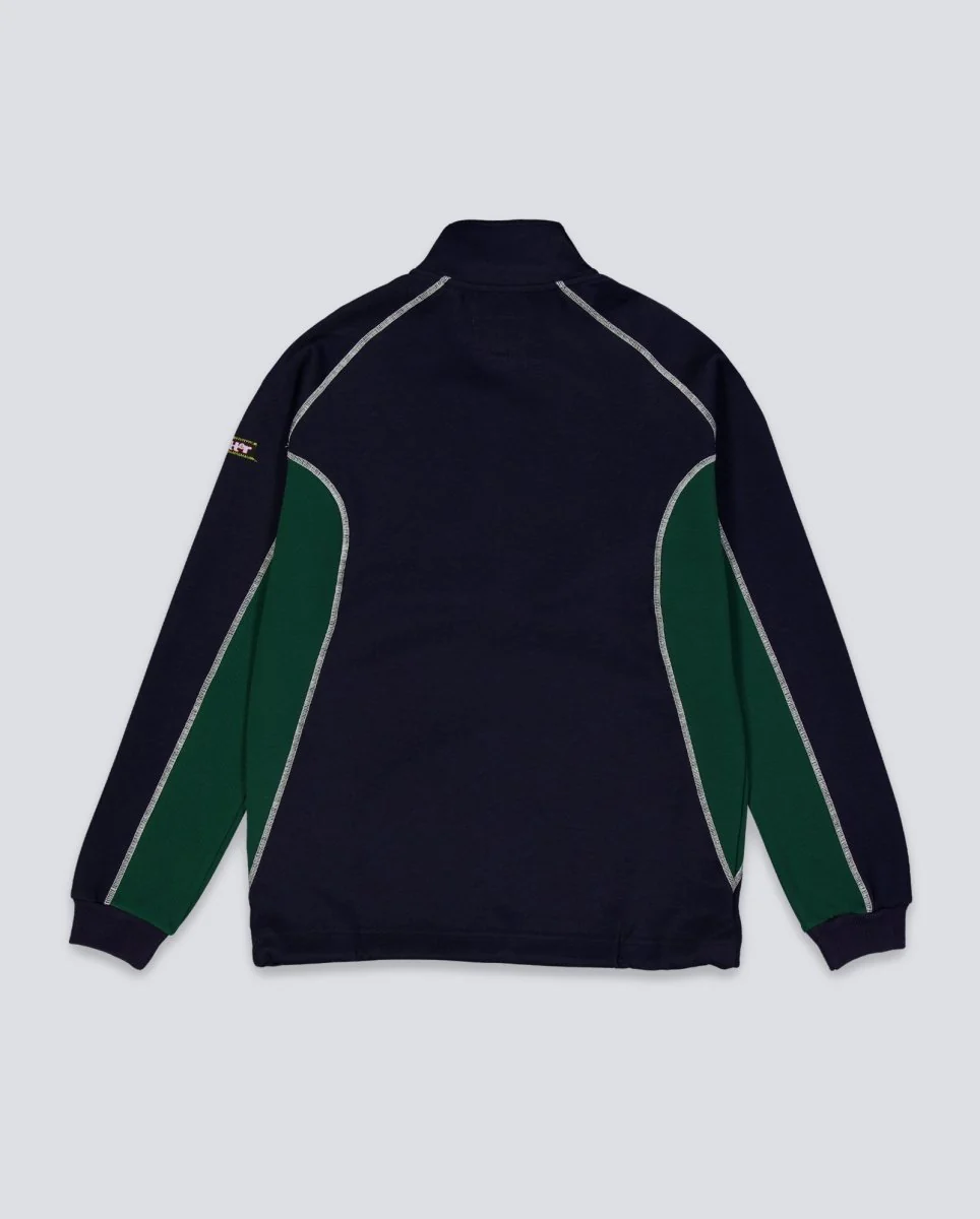 Chaqueta Butter Goods Warped Track Jacket Negro Unisex - Image 6