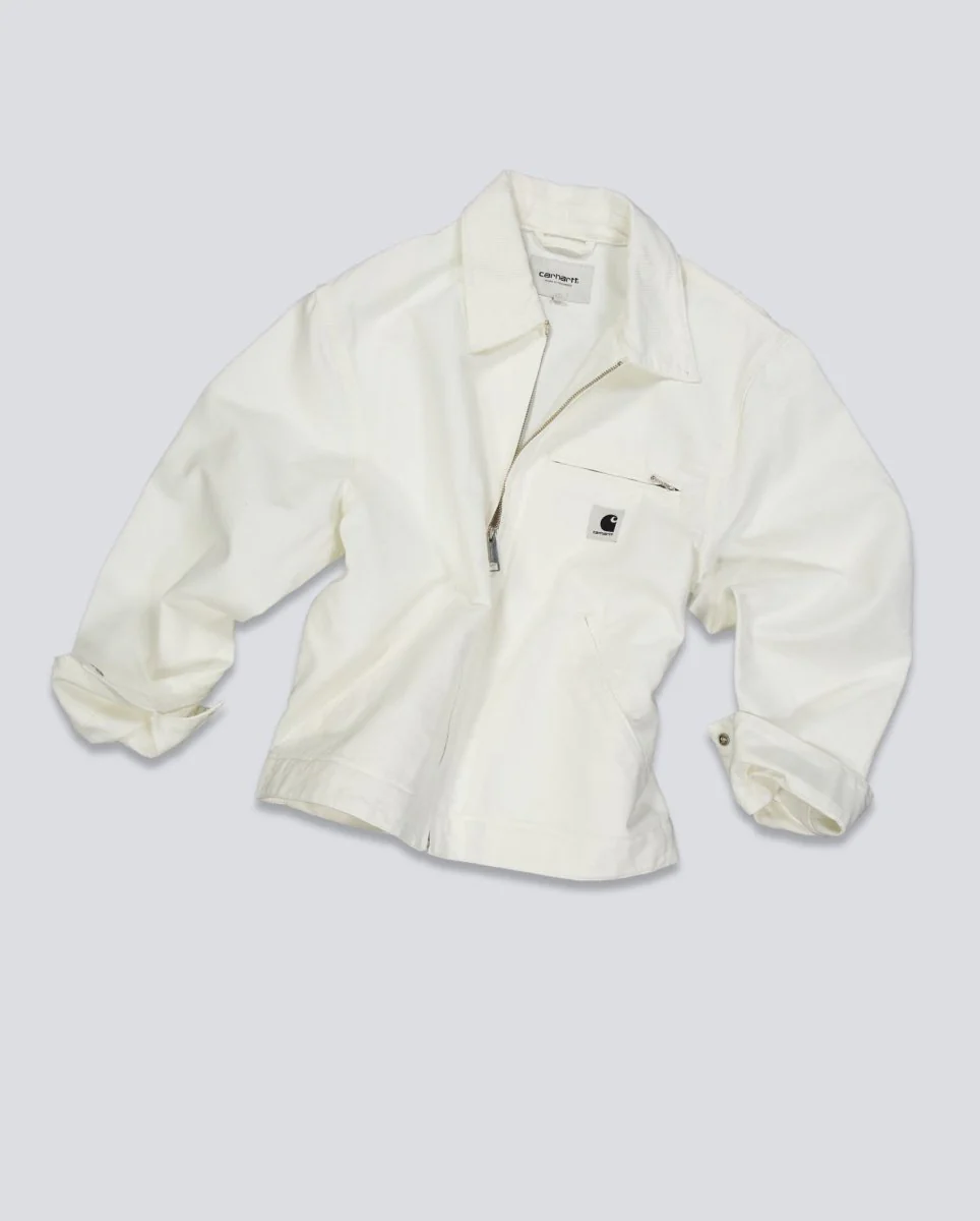 Chaqueta Carhartt WIP Detroit Blanco Mujer - Image 3