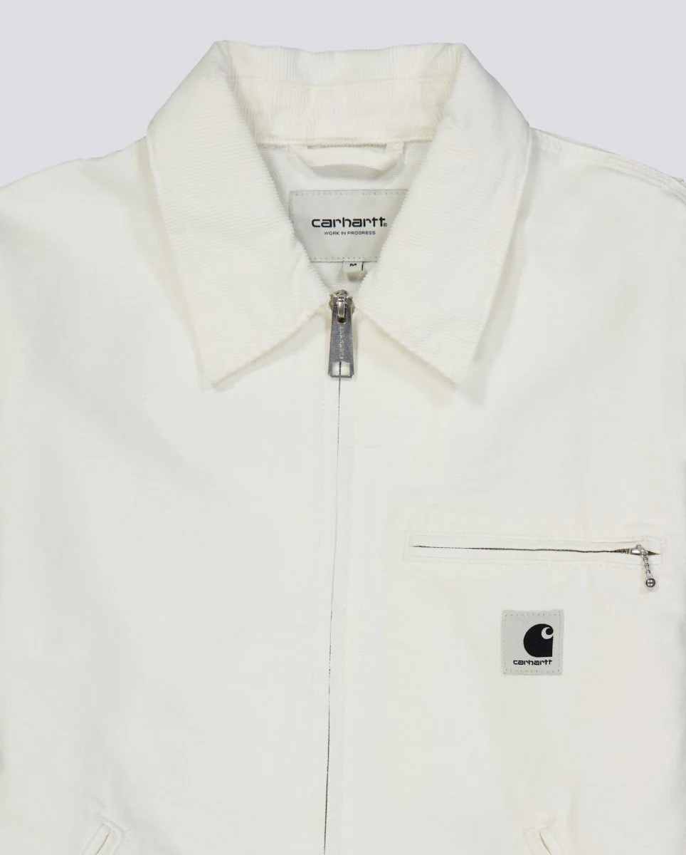 Chaqueta Carhartt WIP Detroit Blanco Mujer - Image 4