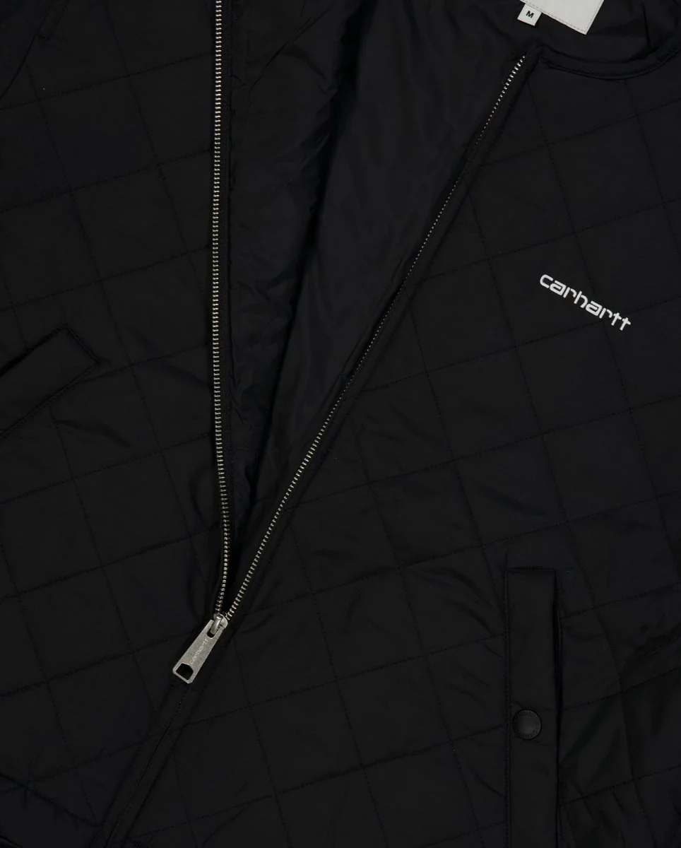 Chaqueta Carhartt WIP Elma Quilted Negro Mujer - Image 3