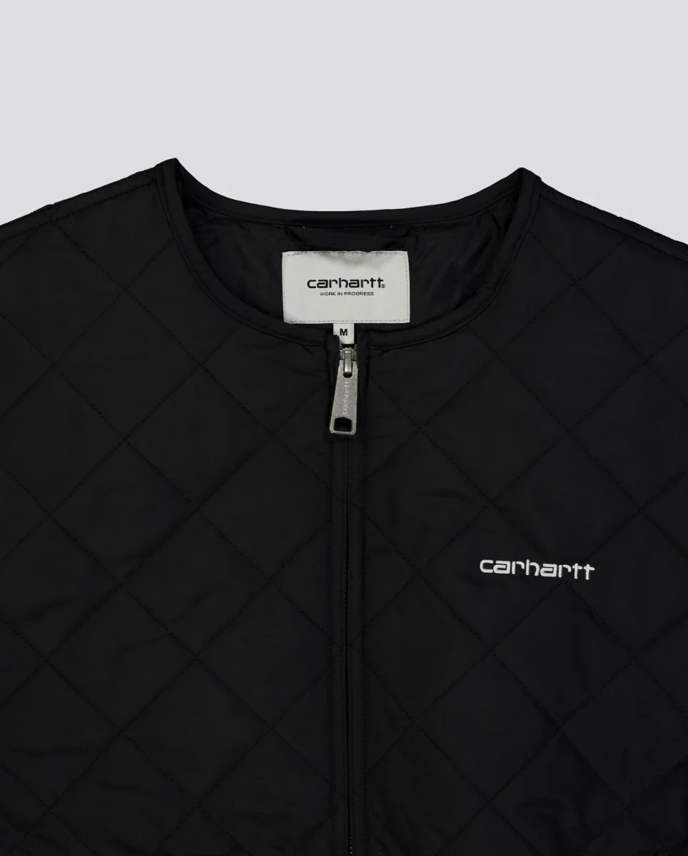 Chaqueta Carhartt WIP Elma Quilted Negro Mujer - Image 5