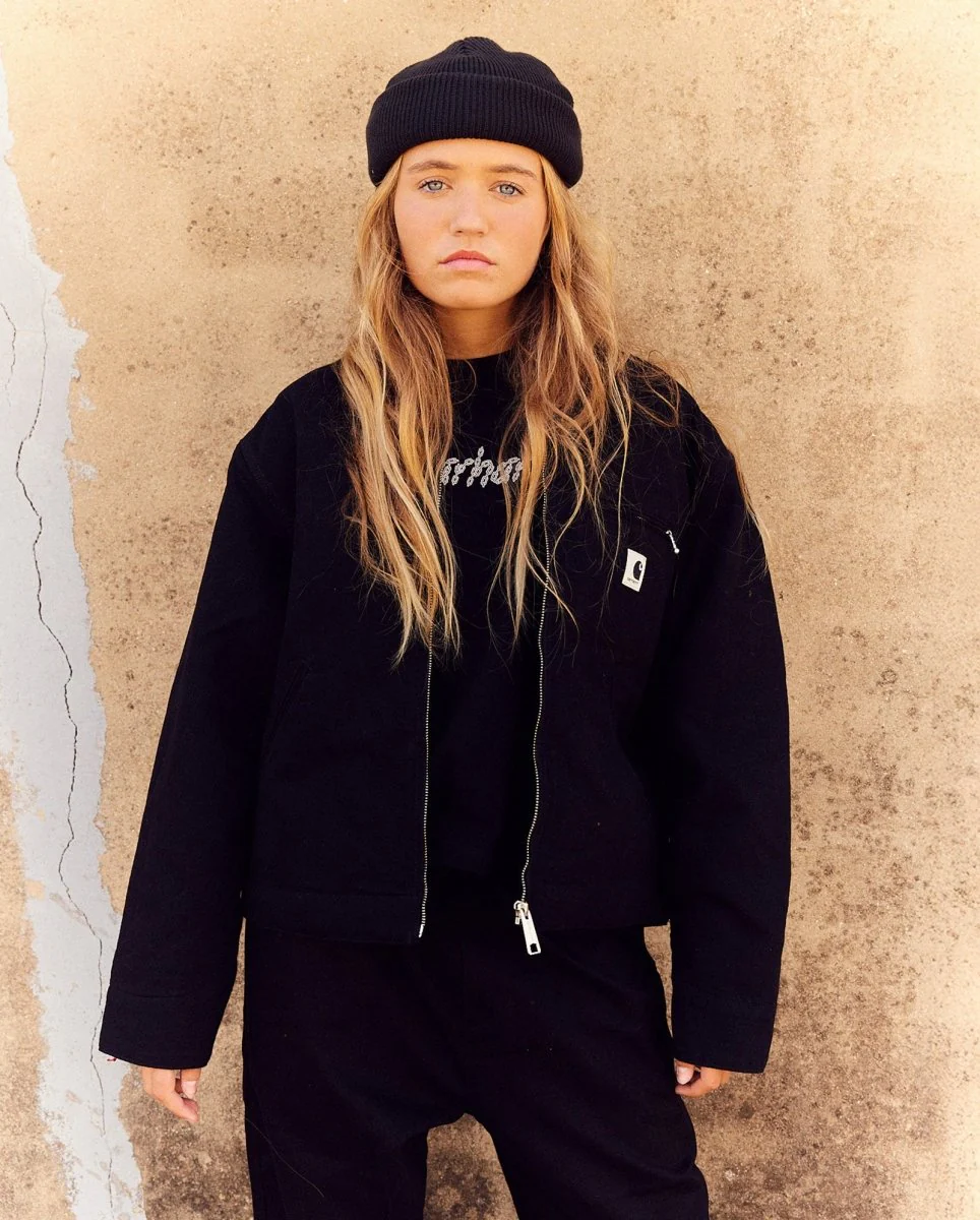 Chaqueta Carhartt WIP OG Detroit Negro Mujer - Image 2