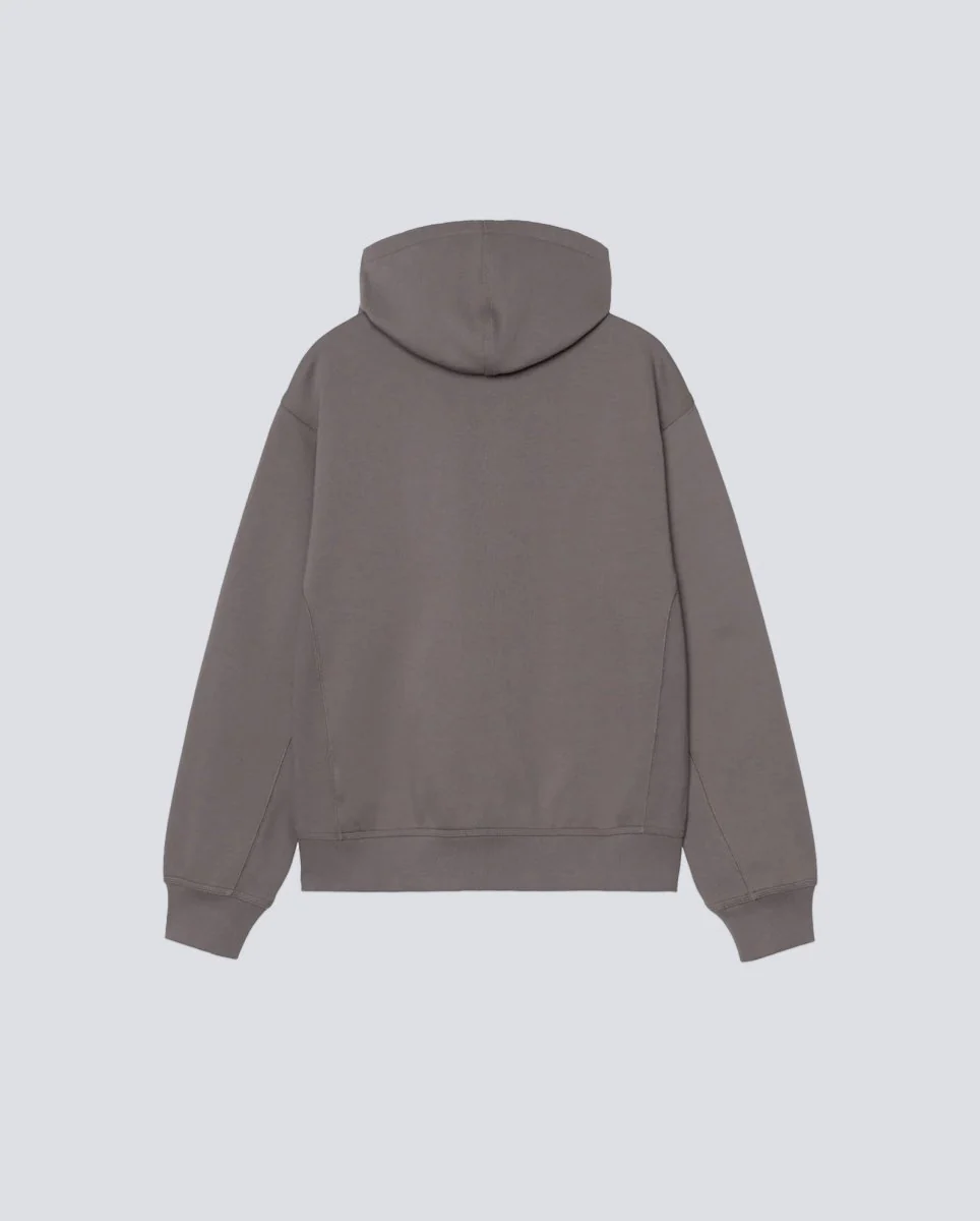 Chaqueta Carhartt WIP Script Gris Unisex - Image 2