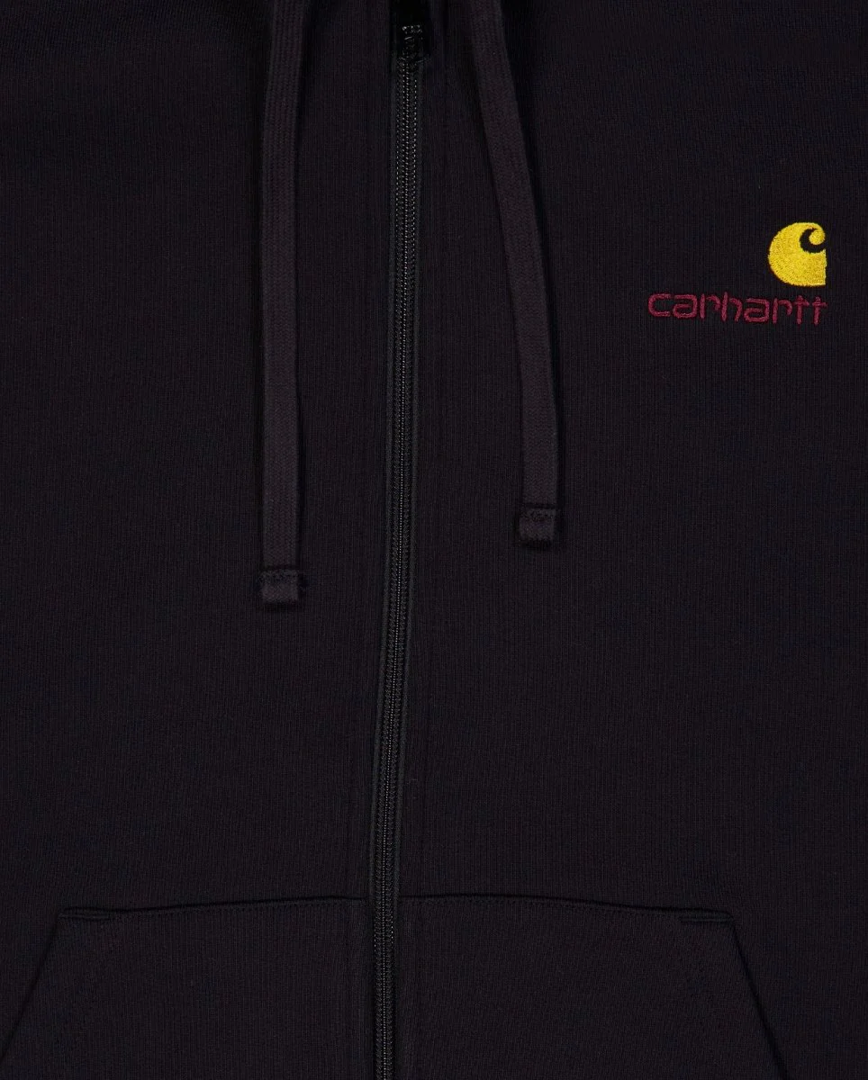 Chaqueta Carhartt WIP Script Negra Unisex - Image 2
