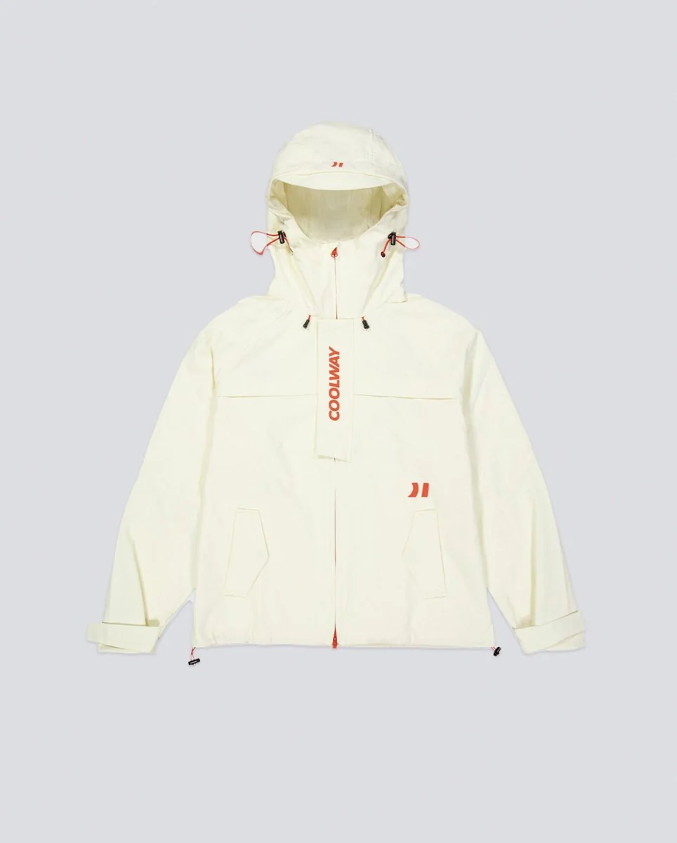 Chaqueta Coolway Storm Ice Windbreaker Blanco Unisex