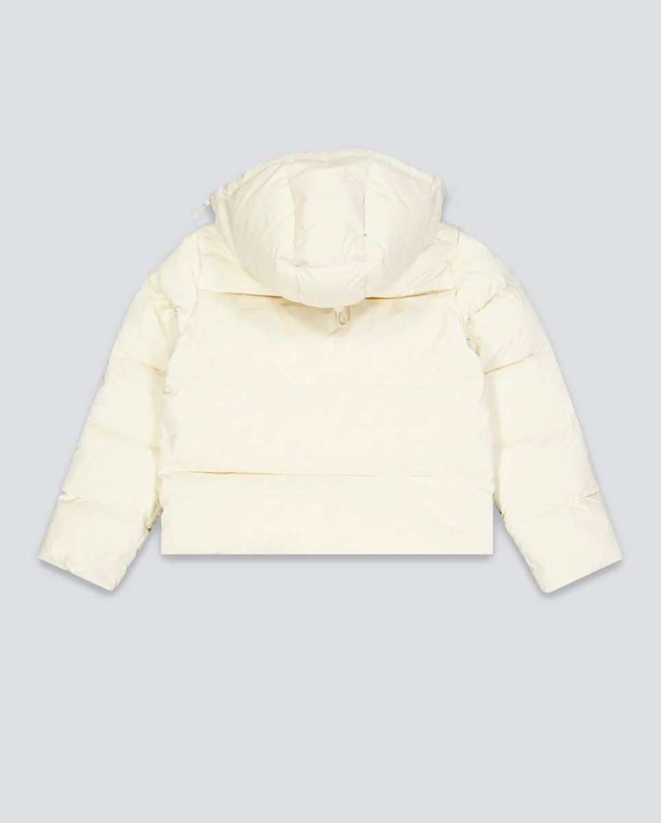 Chaqueta De Plumas Lacoste Blouson Beige Mujer - Image 6