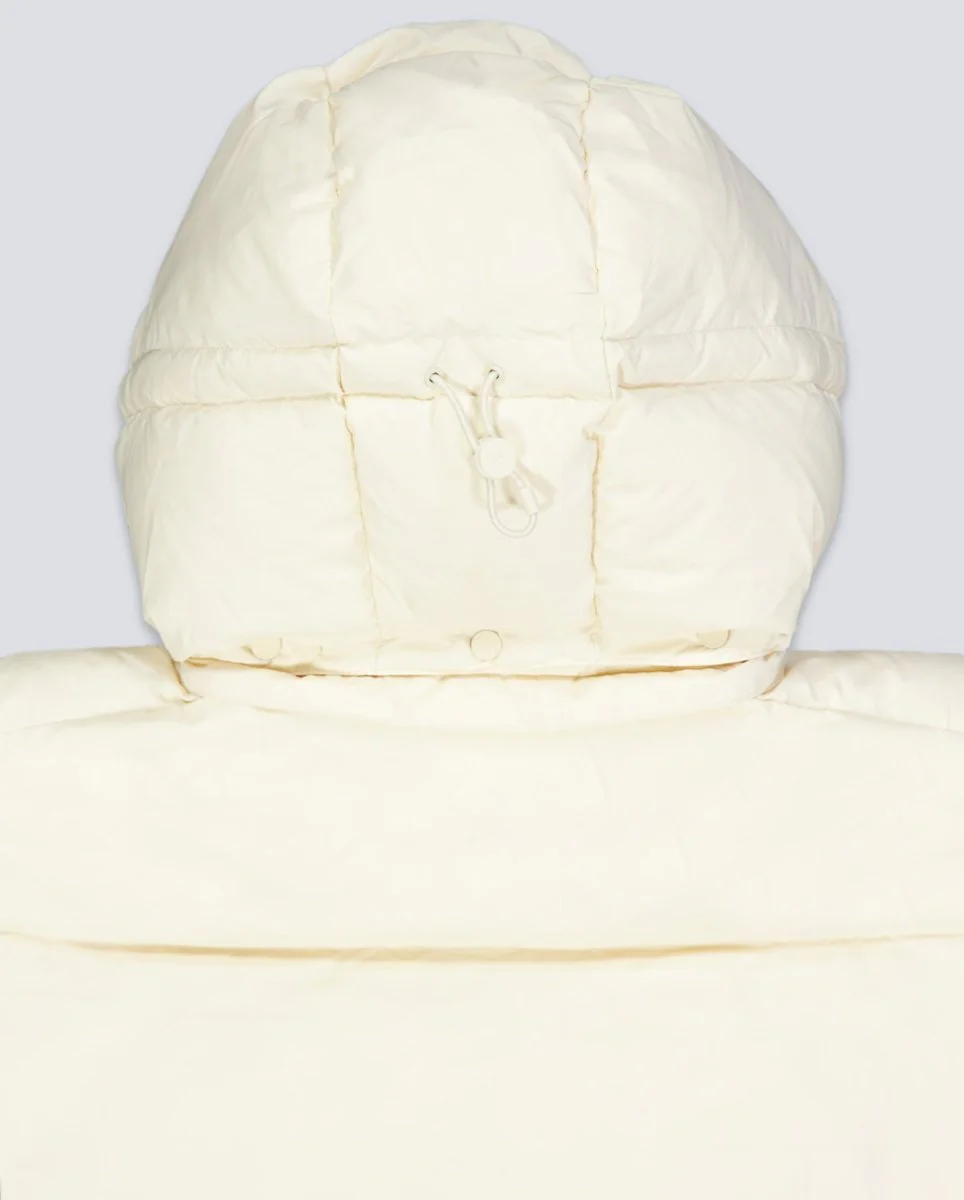Chaqueta De Plumas Lacoste Blouson Beige Mujer - Image 7