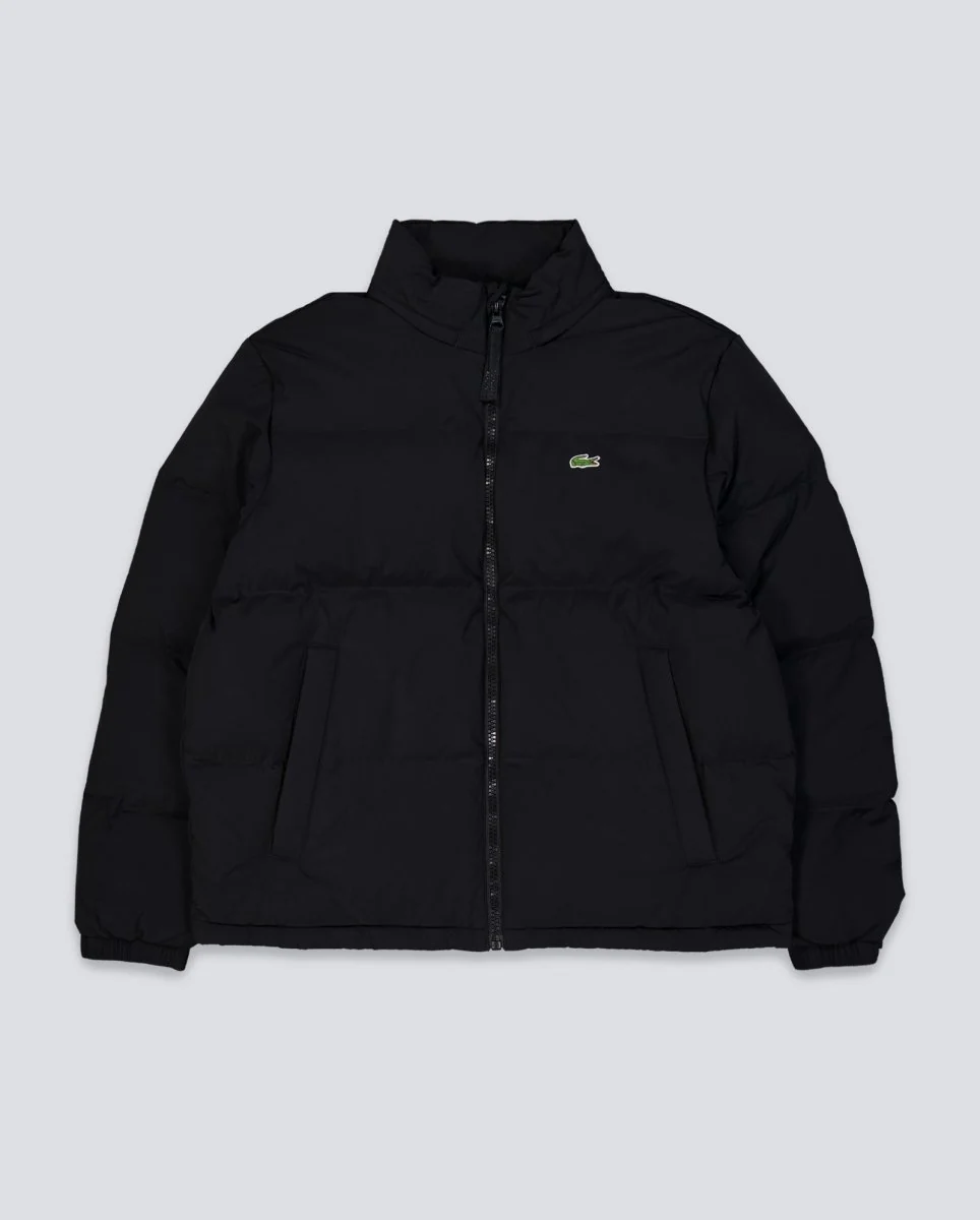Chaqueta De Plumas Lacoste Blouson Negro Hombre