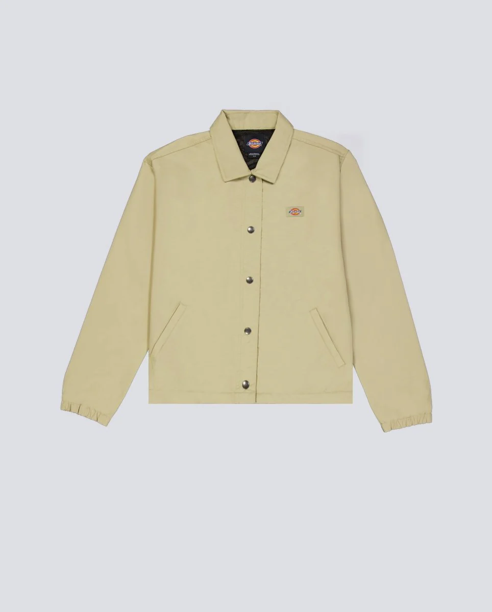 Chaqueta Dickies Oakport Cropped Beige Mujer