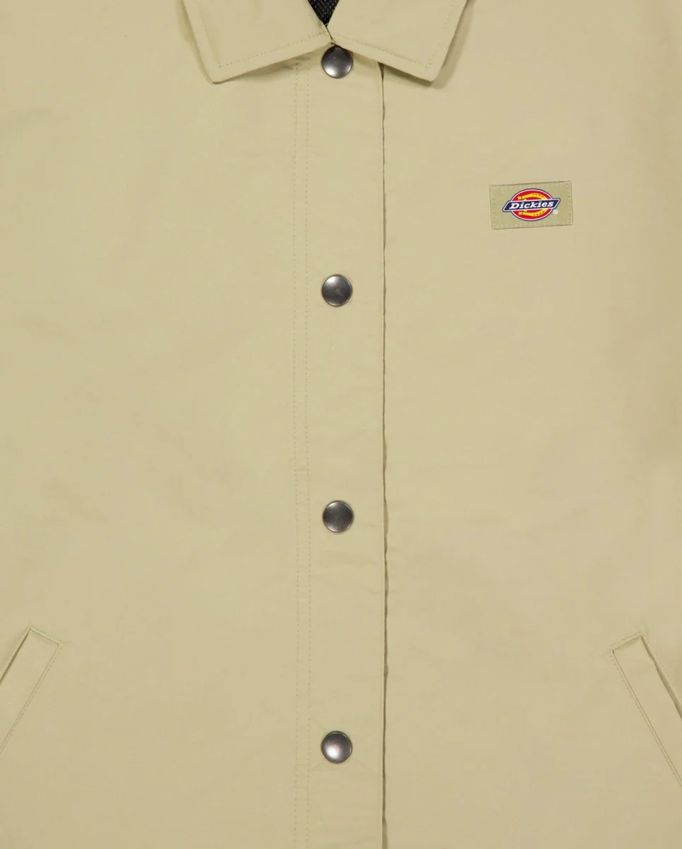 Chaqueta Dickies Oakport Cropped Beige Mujer - Image 2