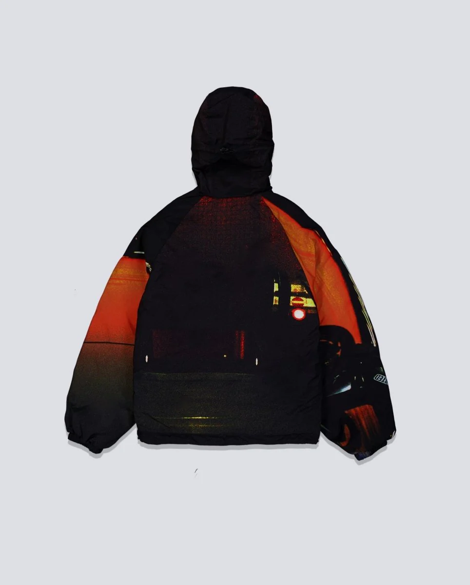 Chaqueta Monsieur Bonheur X Wasted Paris Windbreaker Negra Unisex - Image 5