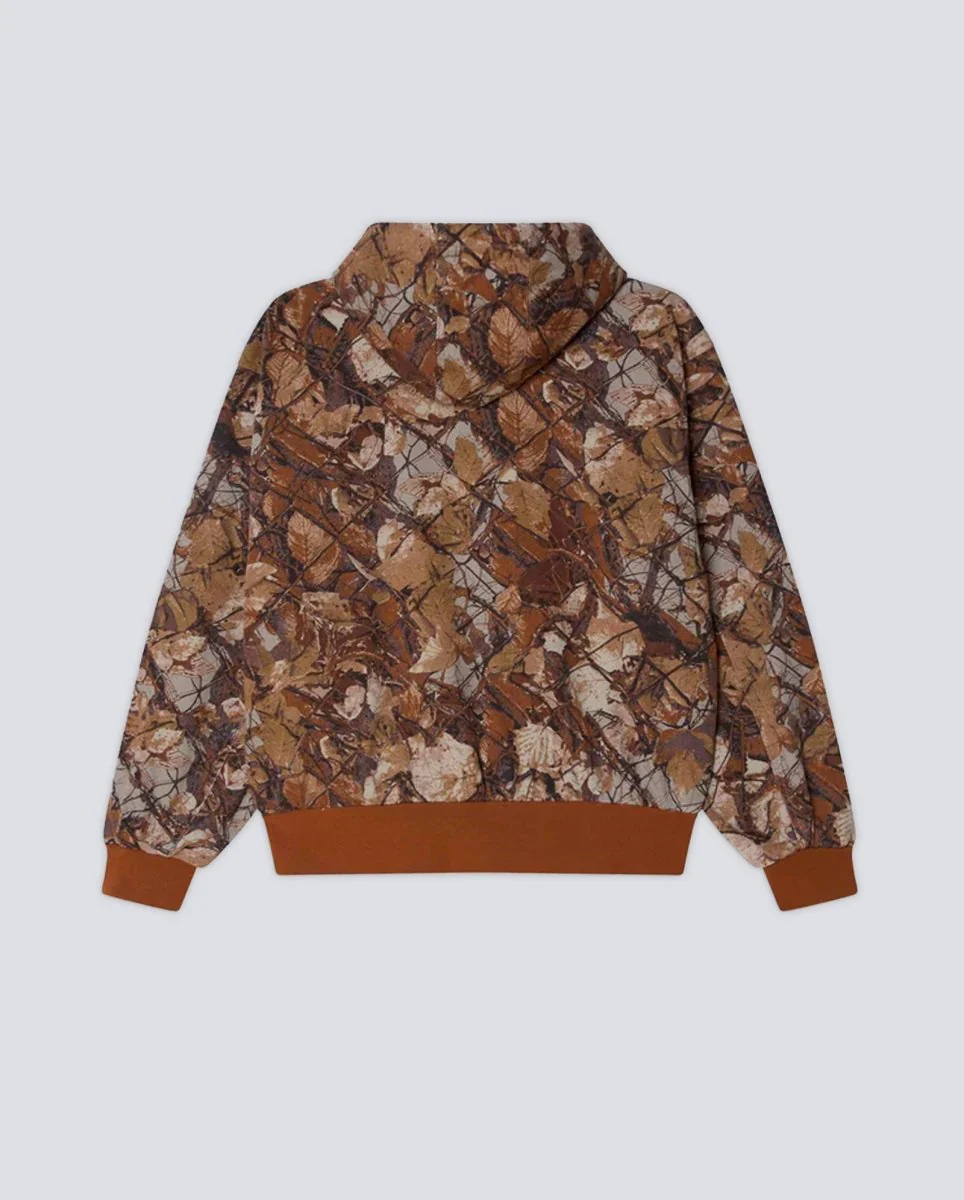 Chaqueta Obey Glen Marrón Unisex - Image 4