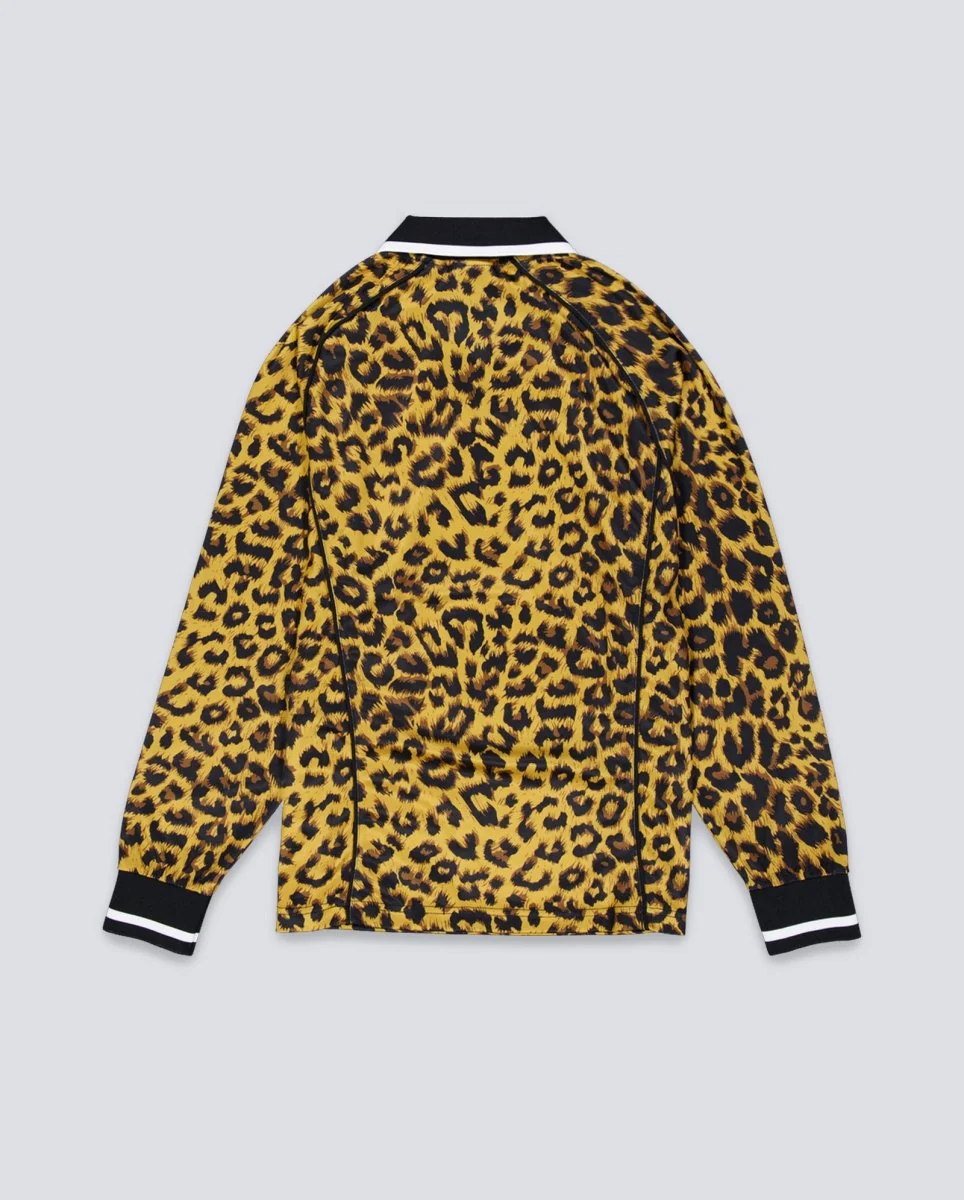 Chaqueta Obey Polo Collar Sports Leopardo Unisex - Image 4