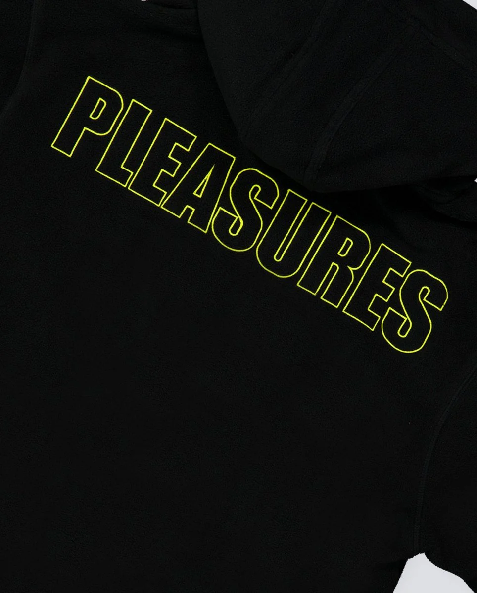 Chaqueta Pleasures Overture Convertible Jacket Negro Unisex - Image 2