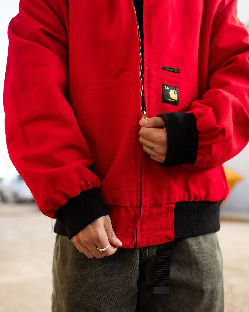Chaqueta Reversible Carhartt WIP Active OG 50th Anniversary Negra Hombre - Image 4