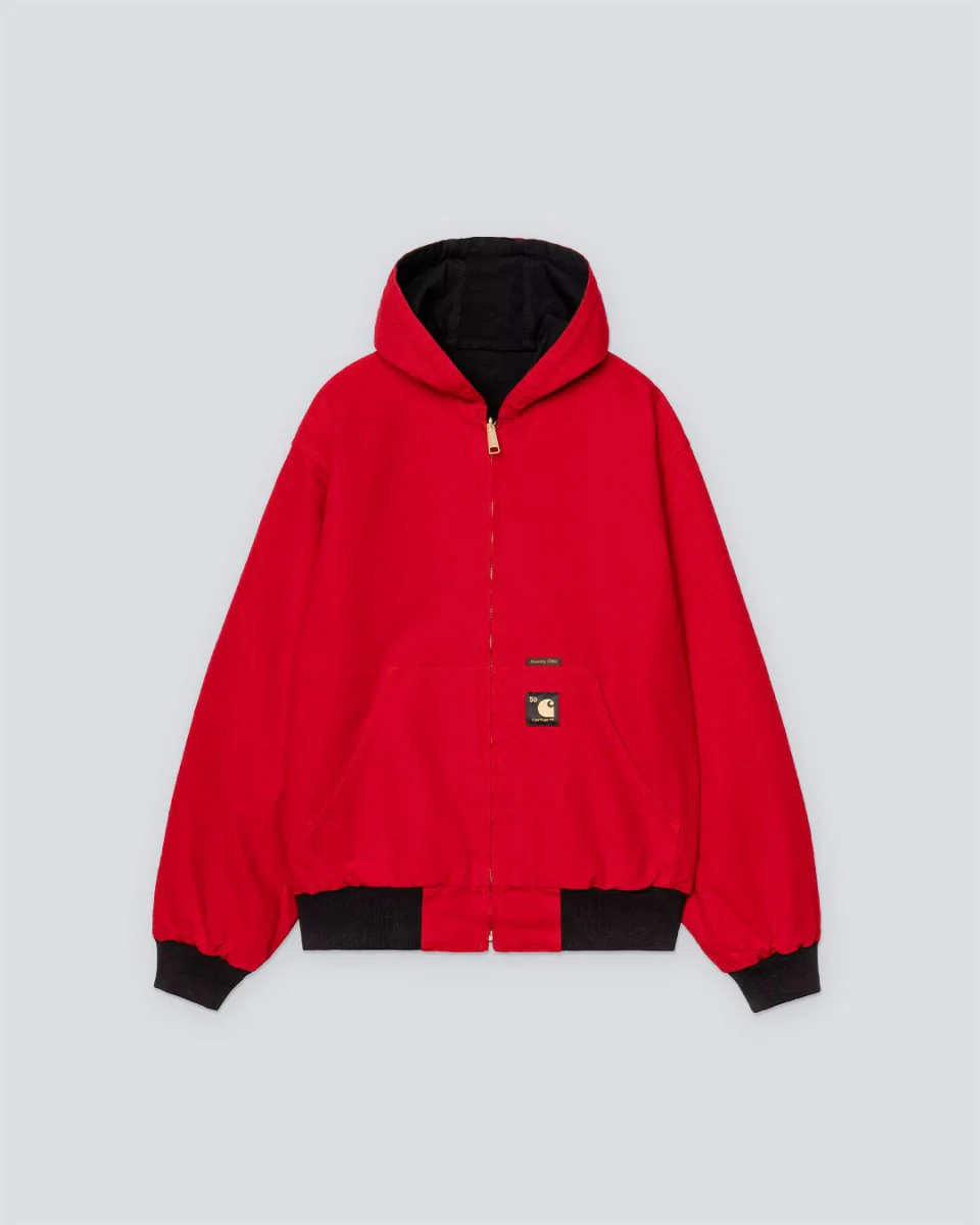 Chaqueta Reversible Carhartt WIP Active OG 50th Anniversary Negra Hombre - Image 8