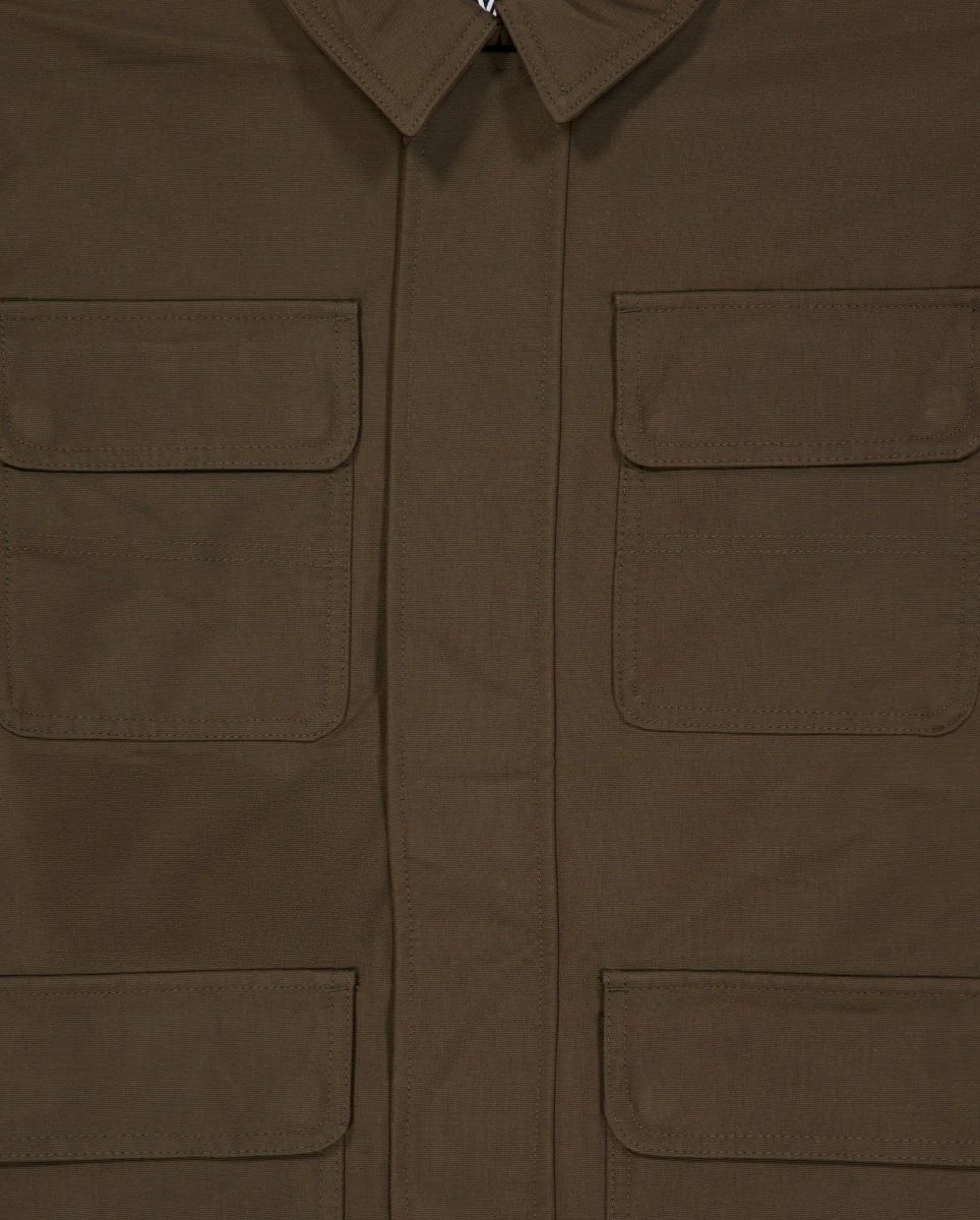 Chaqueta Vans Drill Chore Nylon Marrón Hombre - Image 2