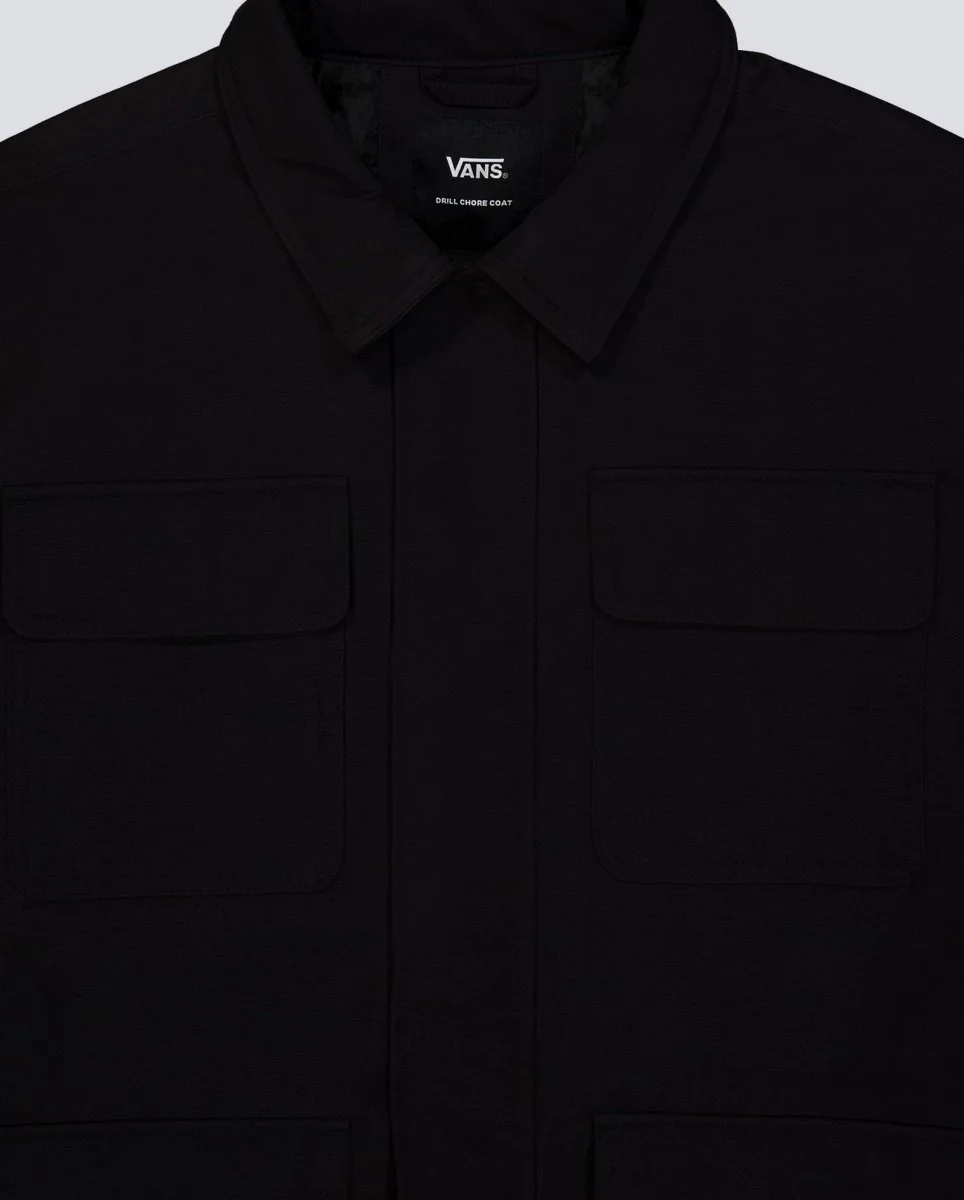 Chaqueta Vans Drill Chore Nylon Negro Hombre - Image 2