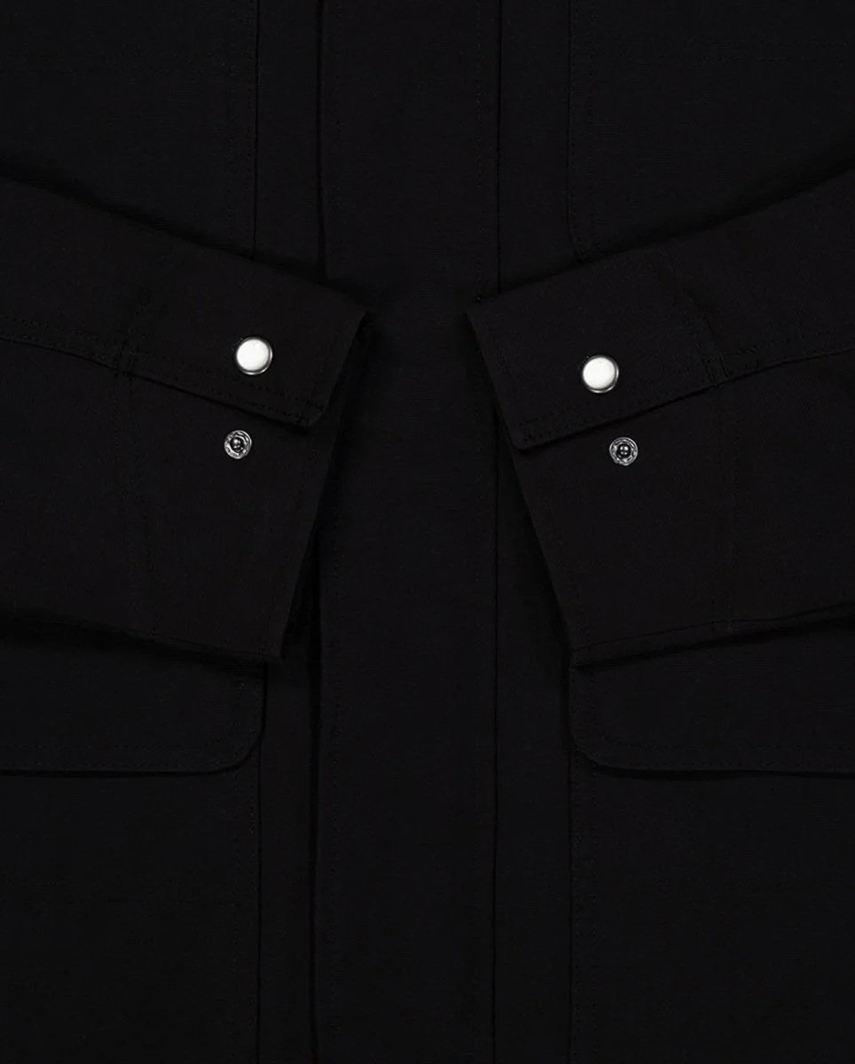 Chaqueta Vans Drill Chore Nylon Negro Hombre - Image 4
