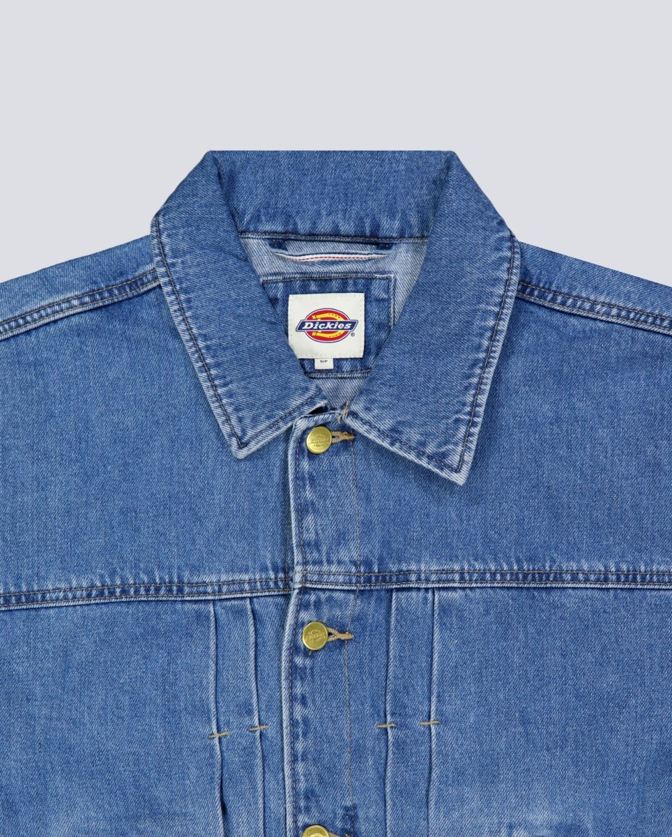 Chaqueta Vaquera Dickies Selvedge Pleated Azul Claro Unisex - Image 3