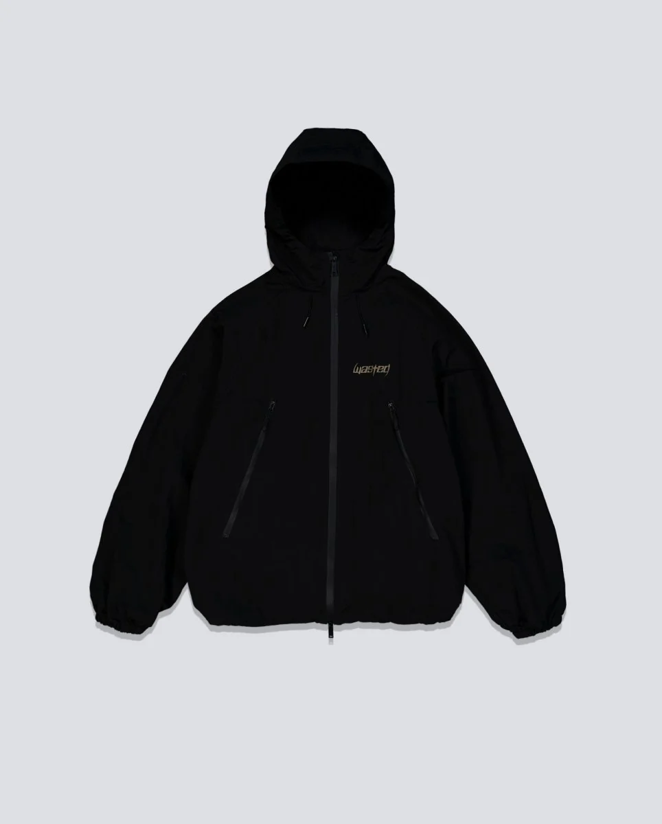 Chaqueta Wasted Paris Blade Windbreaker Negra Unisex