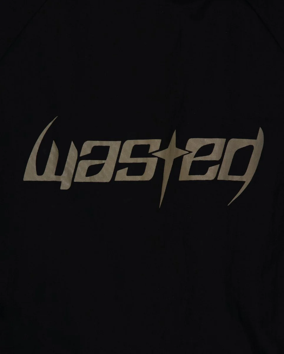 Chaqueta Wasted Paris Blade Windbreaker Negra Unisex - Image 5