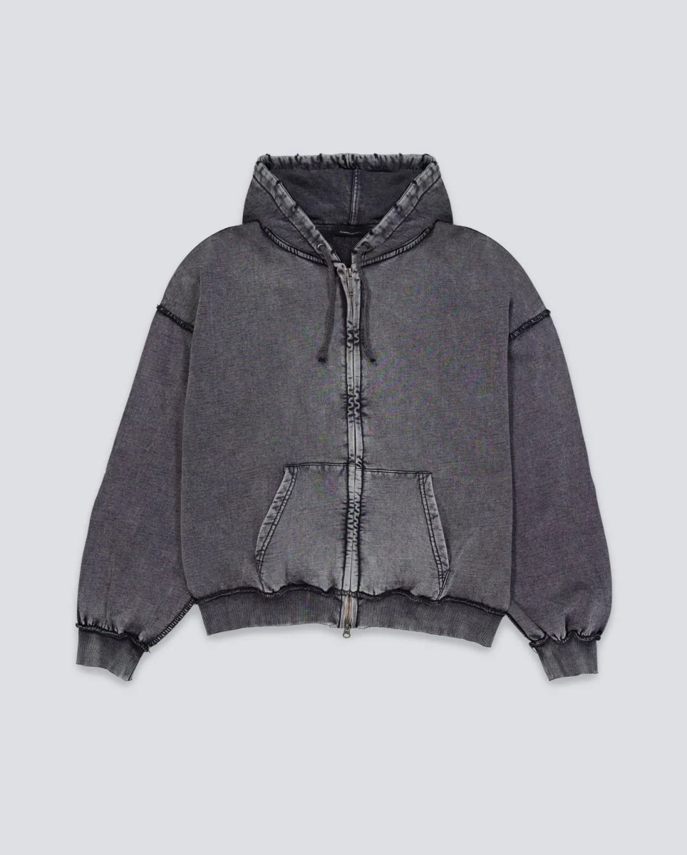 Chaqueta Wasted Paris Kingdom Curve Gris Unisex