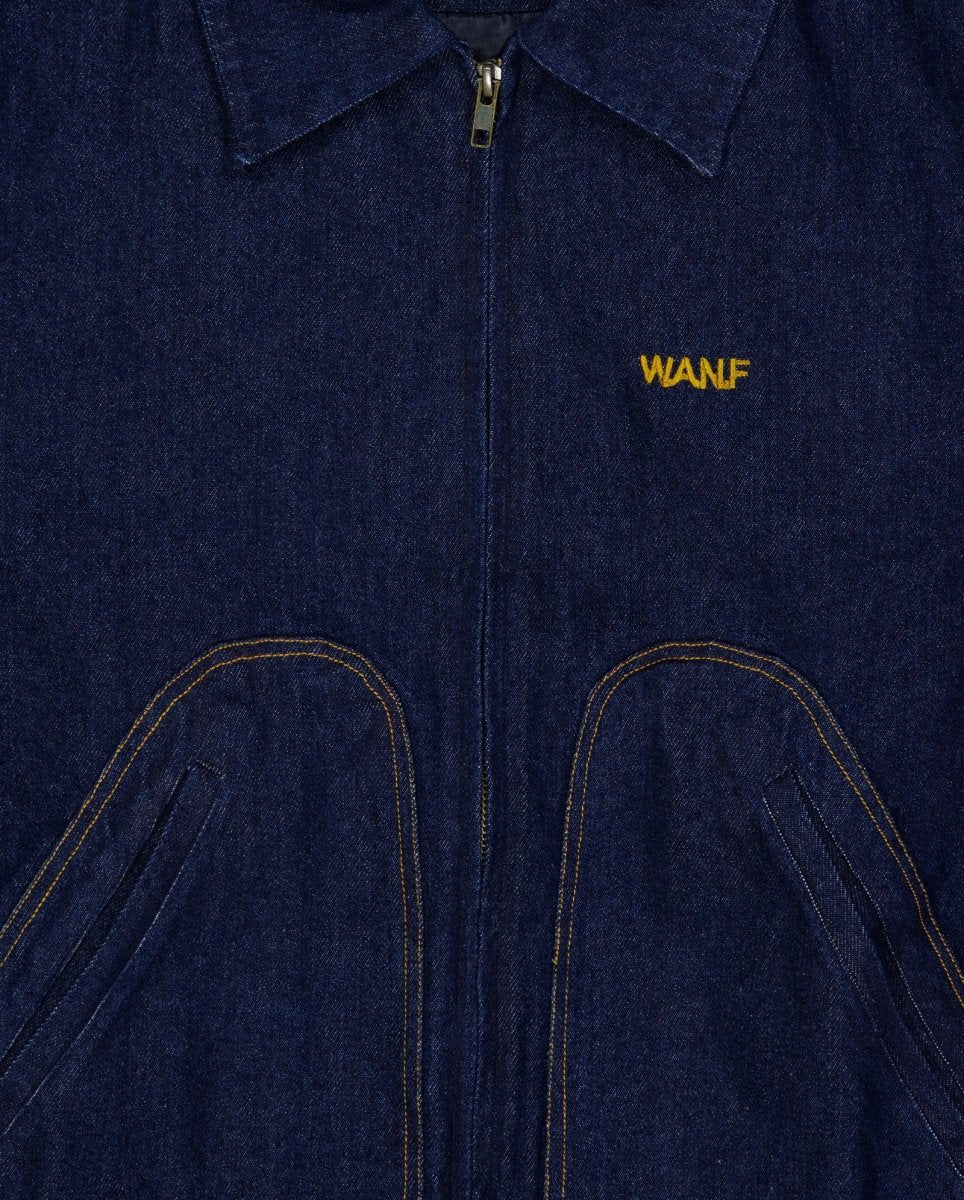 Chaqueta We Are Not Friends Club Denim Azul Unisex - Image 2
