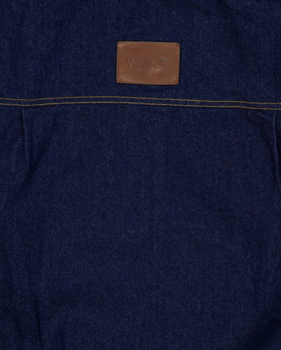 Chaqueta We Are Not Friends Club Denim Azul Unisex - Image 4