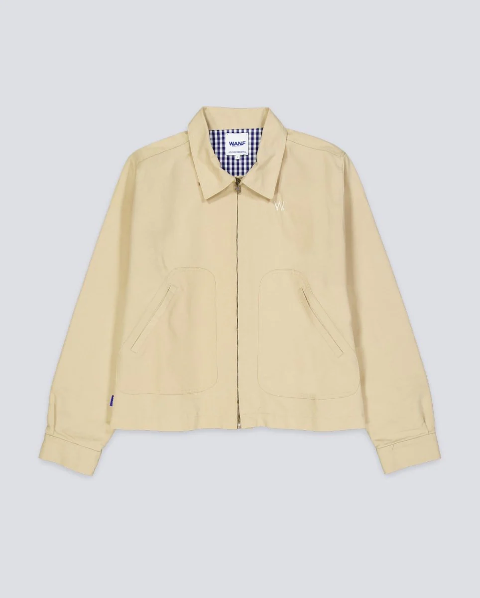 Chaqueta We Are Not Friends Club Jacket Beige Unisex