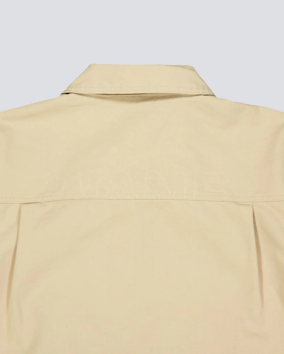 Chaqueta We Are Not Friends Club Jacket Beige Unisex - Image 4