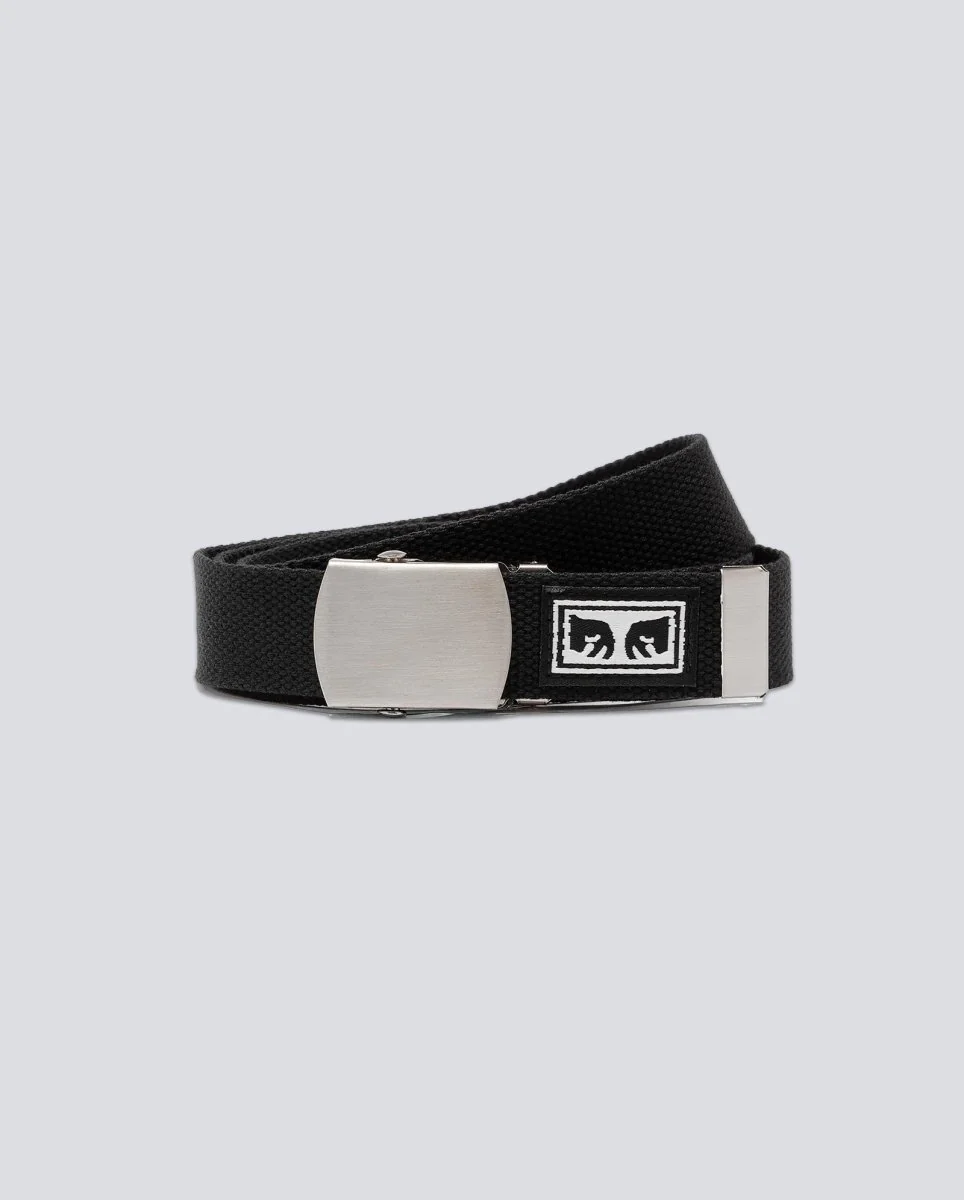 Cinturón Obey Big Boy Web Belt Negro Unisex