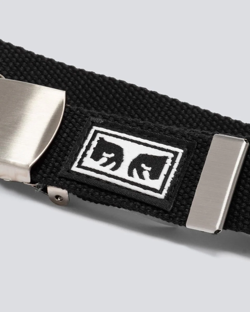 Cinturón Obey Big Boy Web Belt Negro Unisex - Image 2