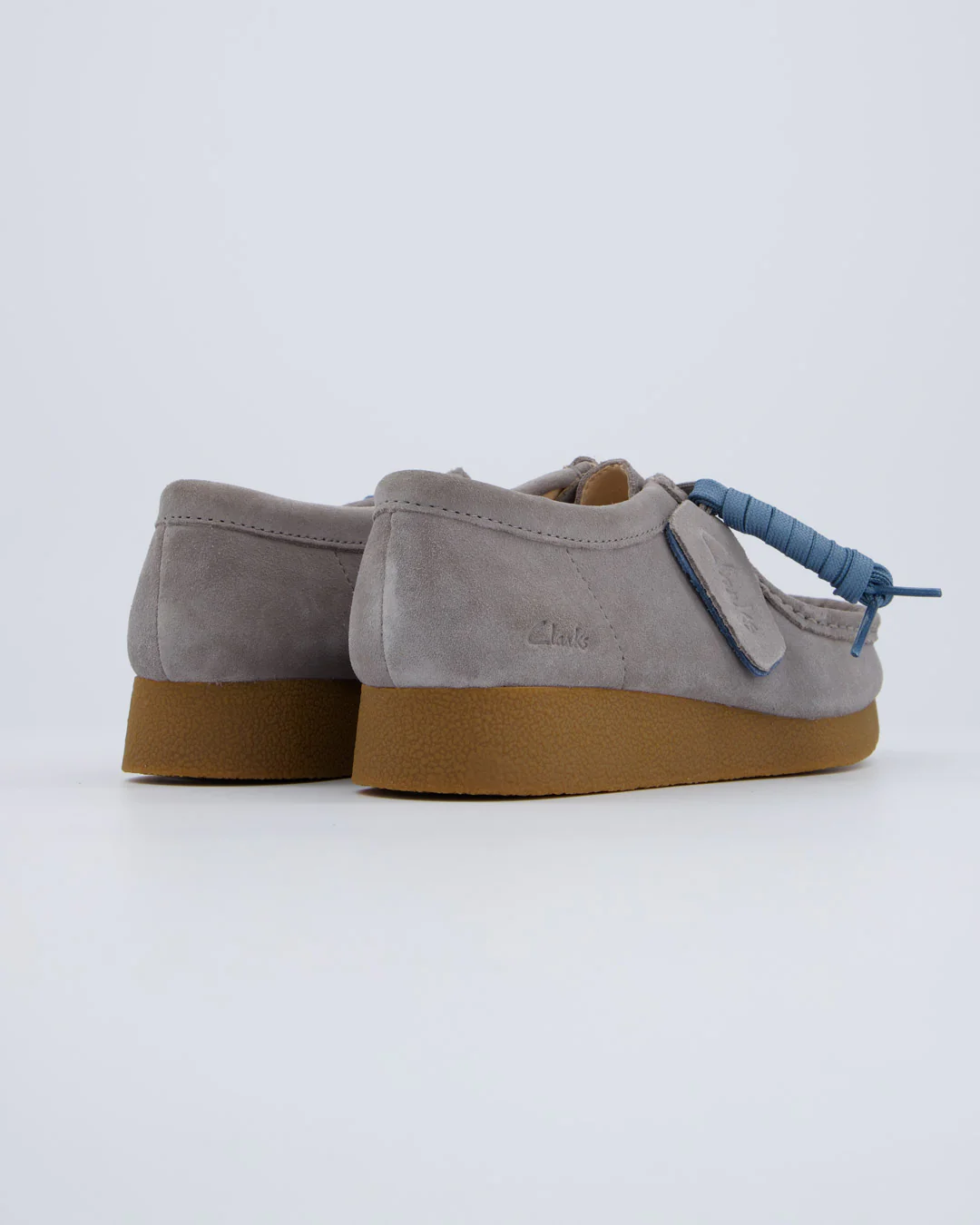 Clarks Wallabee Evo Suede Gris Oscuro Mujer - Image 5