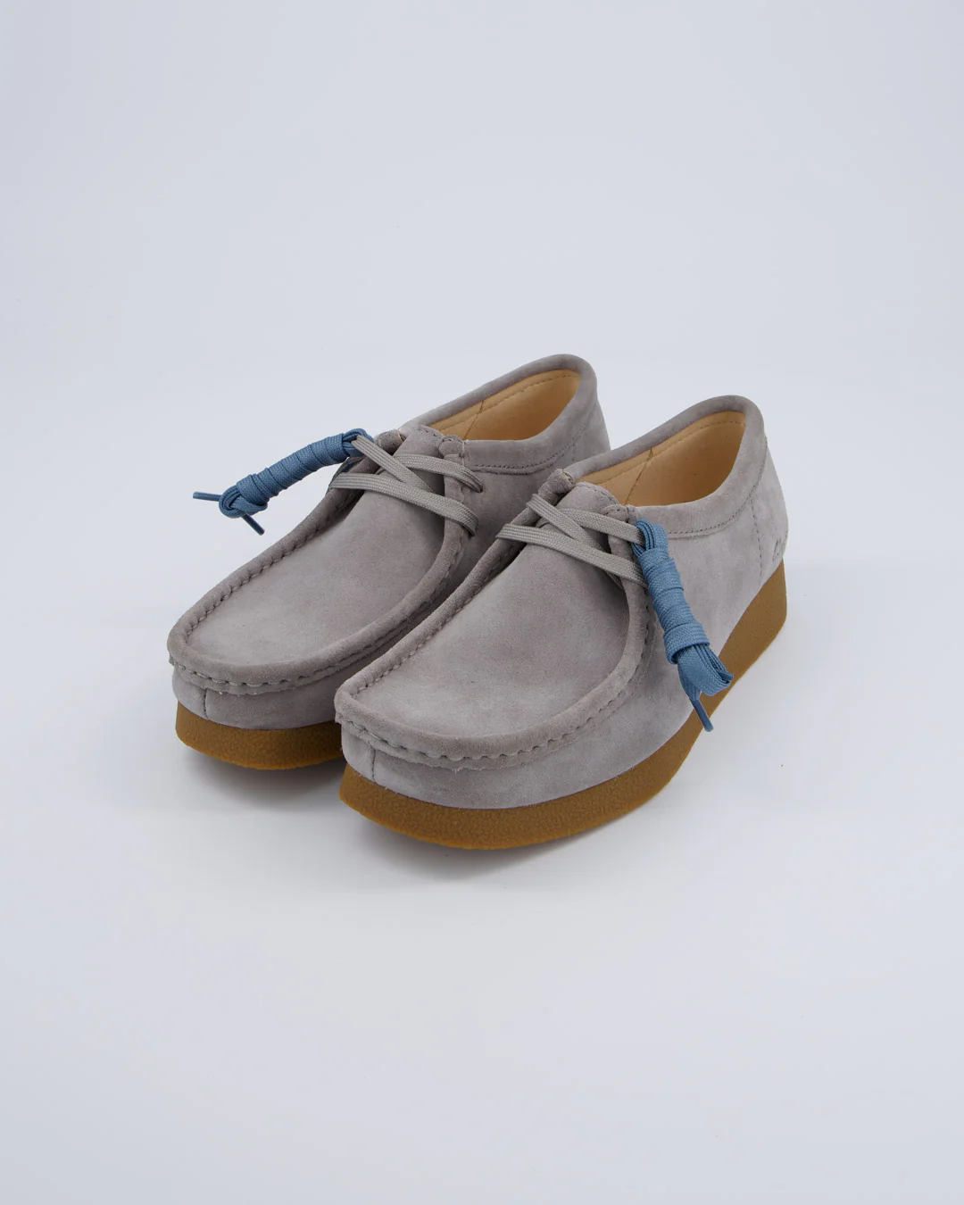 Clarks Wallabee Evo Suede Gris Oscuro Mujer - Image 6