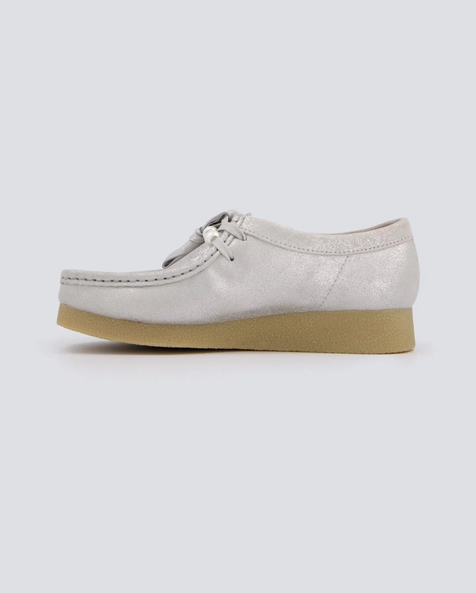 Clarks Wallabeeevosh Plateado Mujer - Image 4