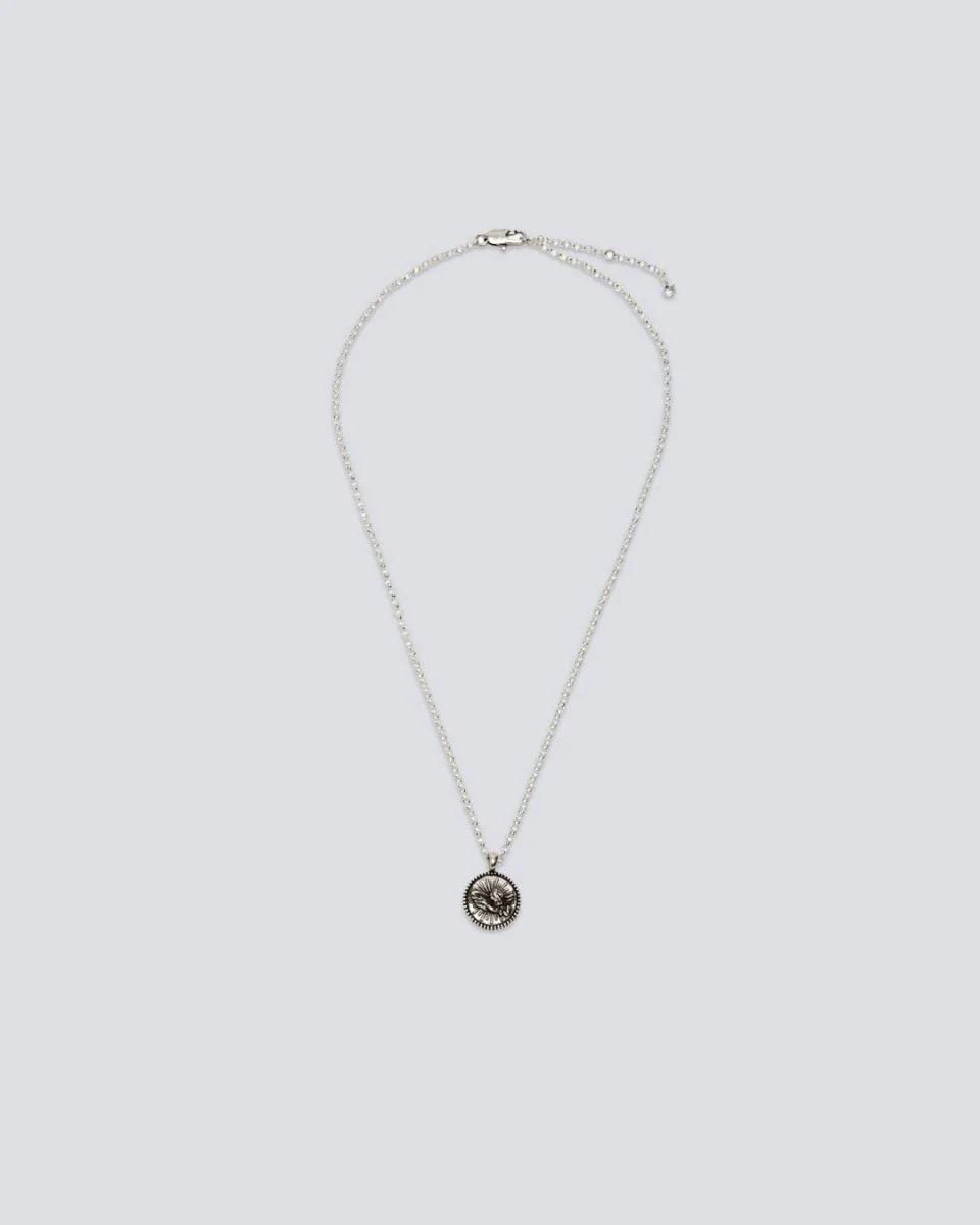Collar Twojeys Angel Plateado Unisex
