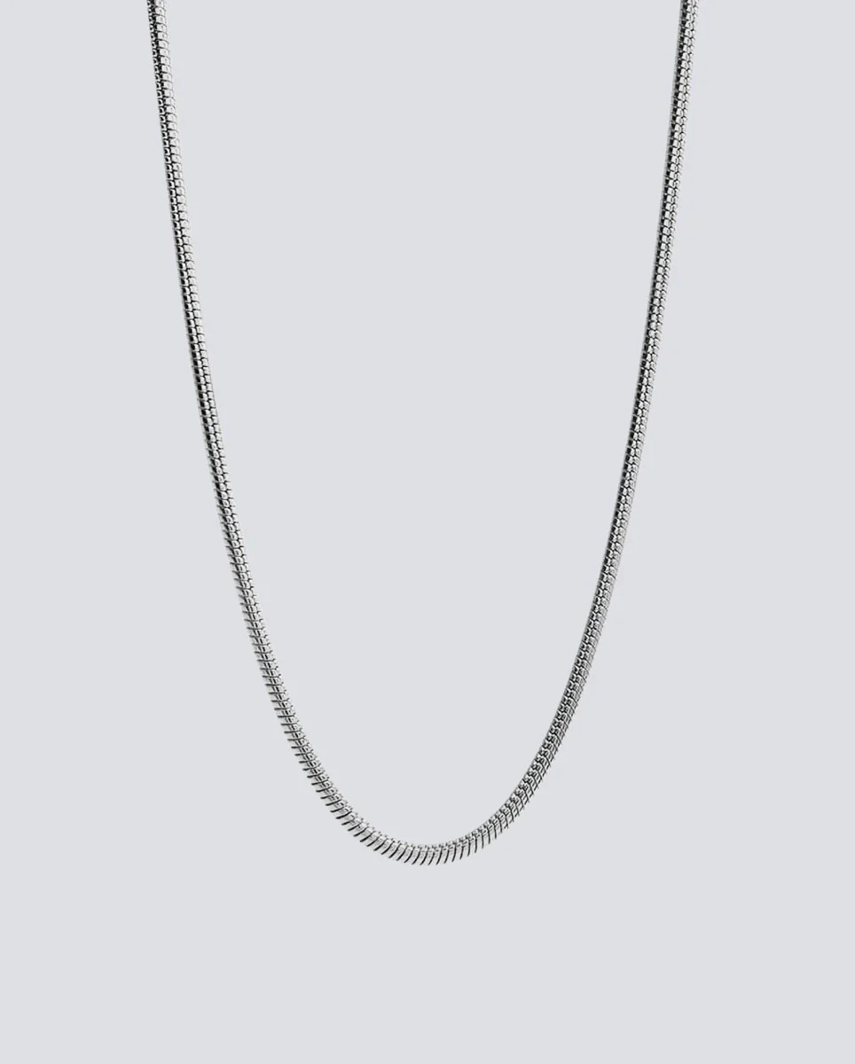 Collar Twojeys Bali Plateado Unisex