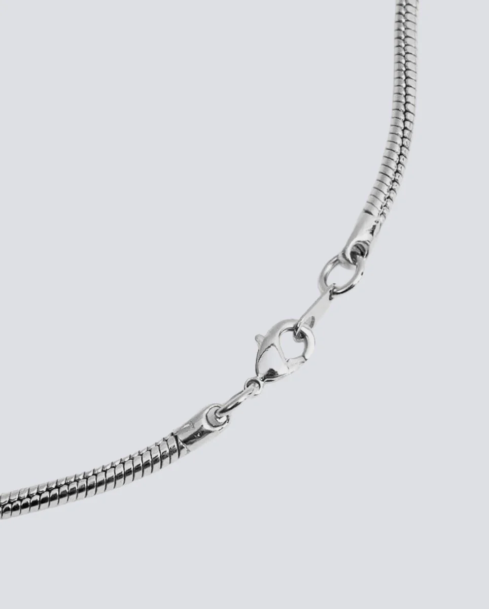 Collar Twojeys Bali Plateado Unisex - Image 2