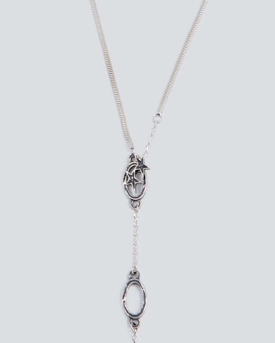 Collar Twojeys Icon Clasp Necklace Plateado Unisex - Image 3